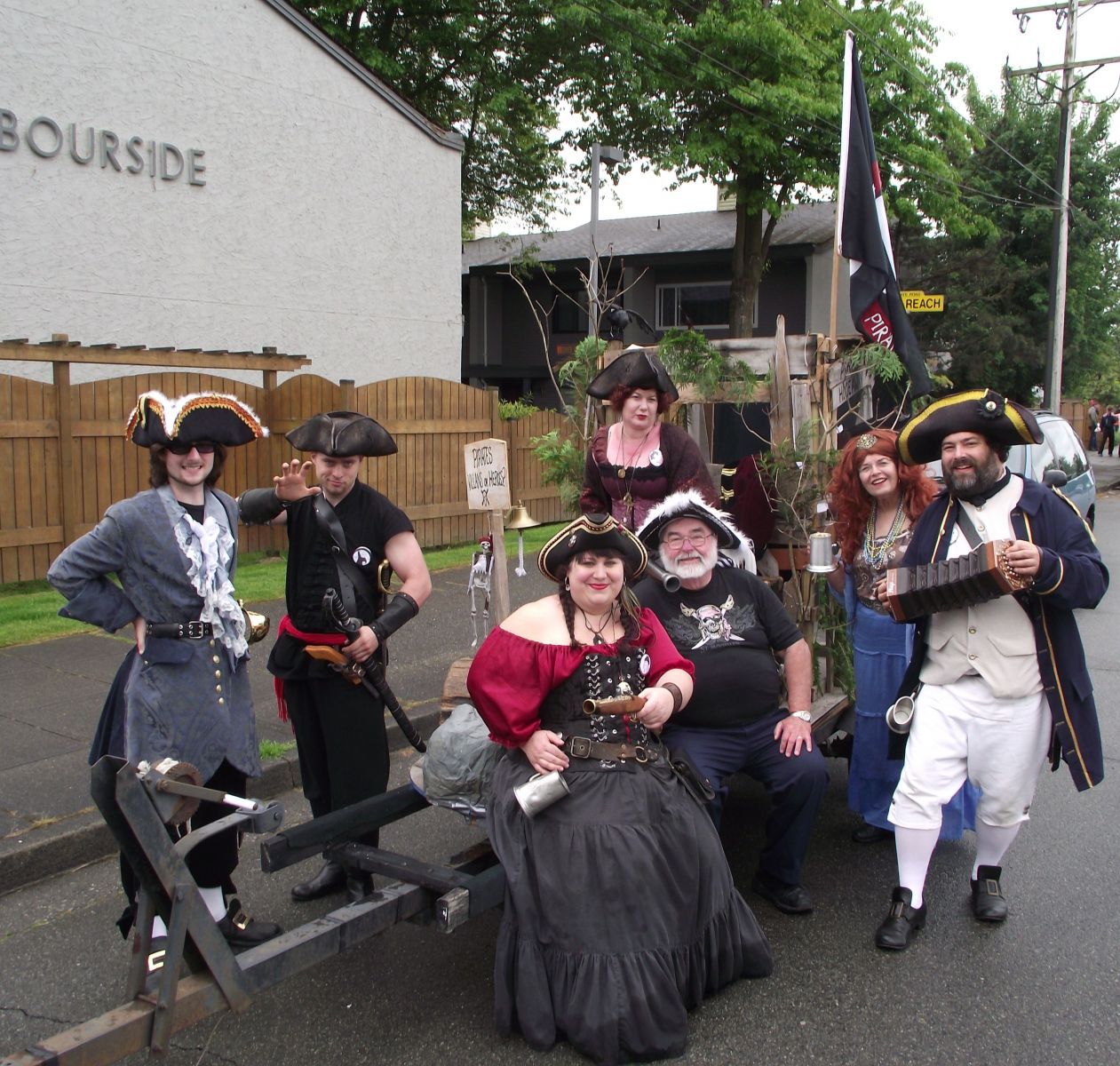 Shady Isle Pirates Ladner May Days Parade
