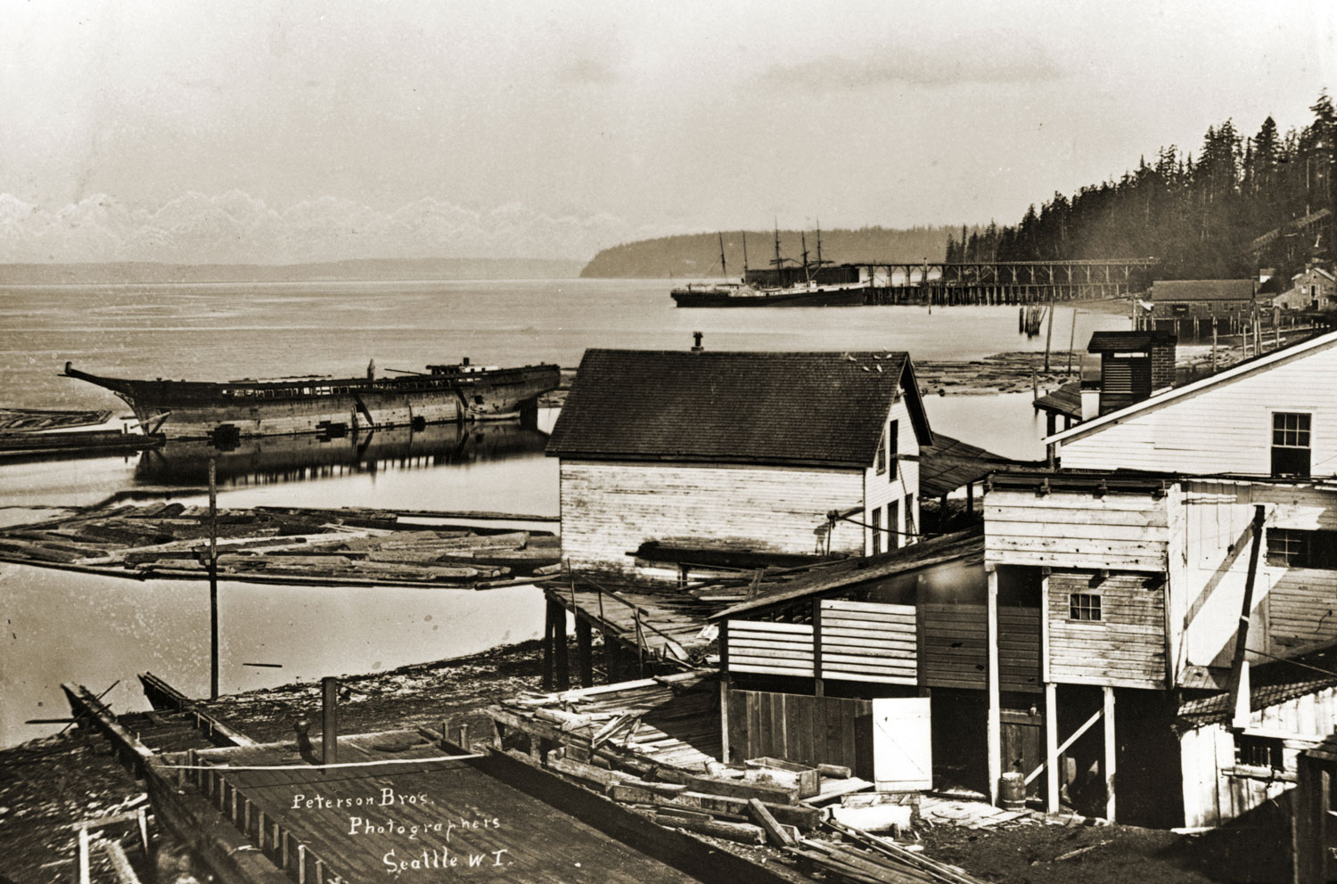 Seattle WaterFront circa1881