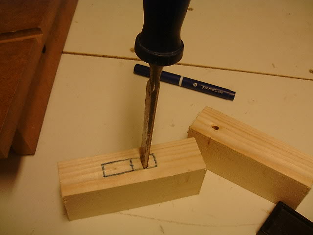 mortise and chisel